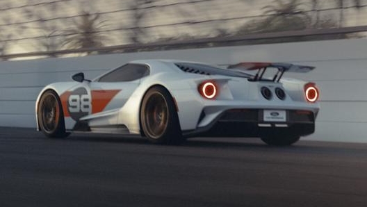 La potenza complessiva della Ford GT è pari a quasi 670 cavalli