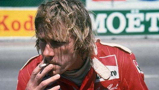 James Hunt, il prototipo del pilota “vecchia scuola”, è uno degli idoli di Kimi