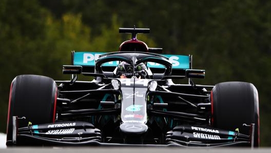 Lewis Hamilton ,pole n. 93 in carriera. Getty