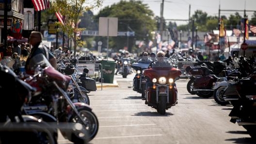 Allo Sturgis  di quest’anno hanno partecipato almeno 460 mila persone. Ap