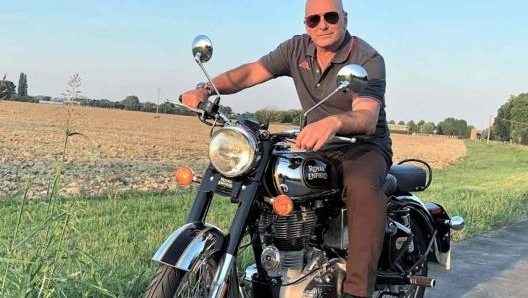 L’ultimo acquisto di Trentalance, una Royal Enfield Classic 500