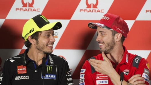 Valentino Rossi e Andrea Dovizioso. CiamilloeCastoria