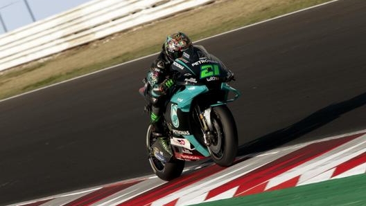 Morbidelli, nono a Misano dopo la vittoria di sette giorni prima. Ansa