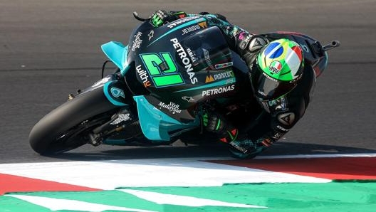 Franco Morbidelli, vincitore del GP di San Marino, ha chiuso le FP3 al quarto posto. Ansa