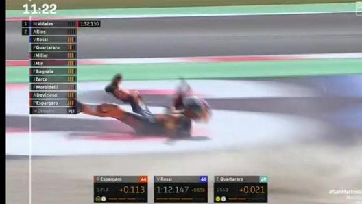 La scivolata di Espargaro