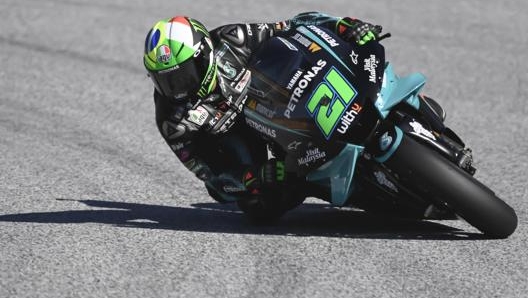 Franco Morbidelli è sceso sotto l’1 e 33 per due volte. Epa