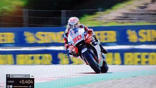 Takaaki Nakagami si è qualificato in extremis per la Q2.