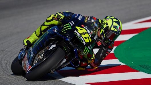 Valentino Rossi ha segnato l’ottavo tempo, ma ha mostrato un buon passo-gara. EPA