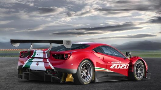 Il posteriore della GT3 Evo 2020. Ansa