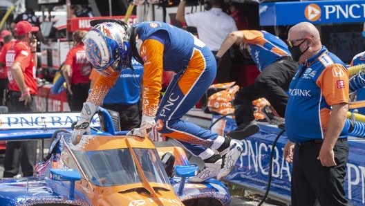 Scott Dixon è in testa al campionato con 72 punti di vantaggio. Ap