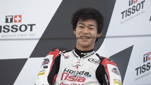 Ai Ogura, 19 anni, ha fatto la pole nel primo dei due GP di Misano. Getty Images