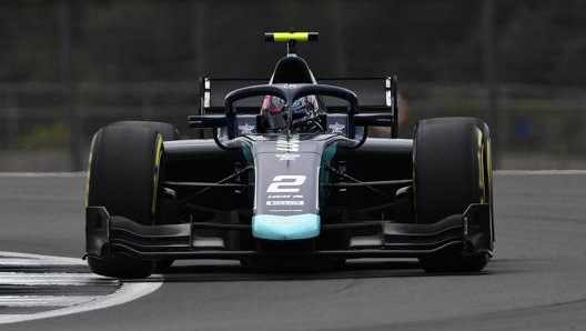 Dan Ticktum in azione a Silverstone. Getty