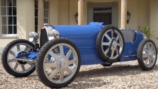 La Bugatti Baby II è identica alla Type 35 che vinse tutto negli Anni Venta/Trenta