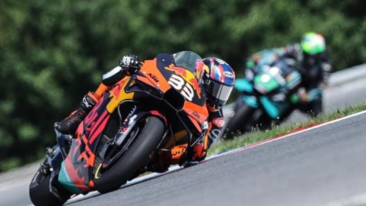 Brad Binder è tra le sorprese dell’anno, in un mondiale super combattuto. Epa