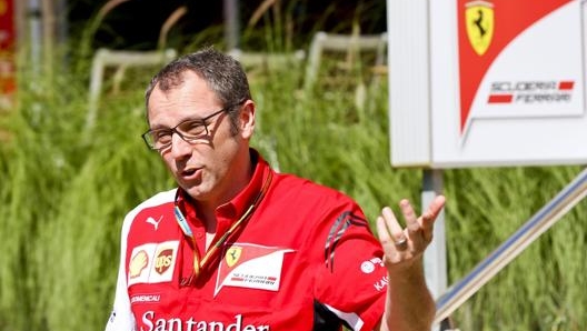 Stefano Domenicali, 55 anni, ai tempi della Ferrari. Oggi è presidente della Lamborghini