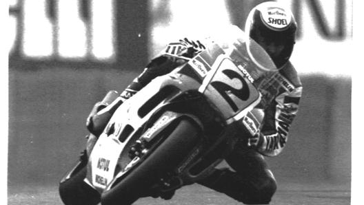 Wayne Rainey a Suzuka nel 1990. Ap