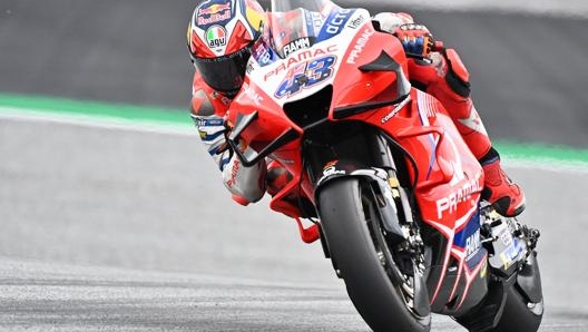 Jack Miller conquista la seconda posizione con la Ducati. Afp