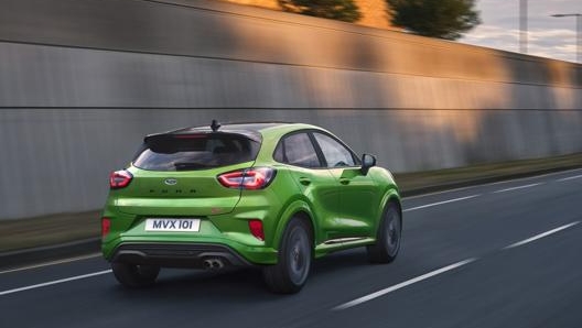 Il posteriore della nuova Ford Puma ST