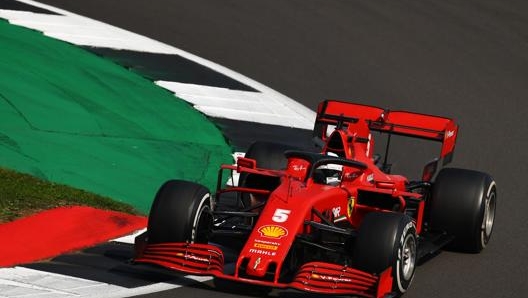 La Ferrari SF1000 numero 5 di Sebastian Vettel. Getty Images