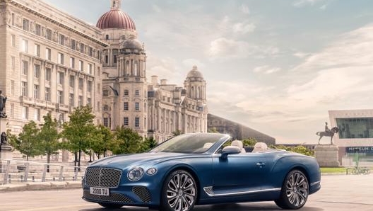 La Bentley Continental GT Mulliner Convertible