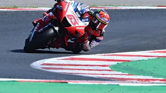 Grandissima prestazione di Pecco Bagnaia. Afp