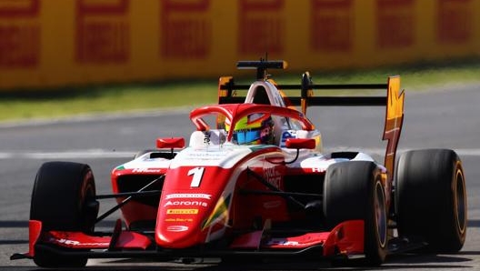 Oscar Piastri in azione al Mugello