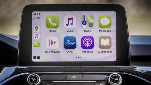 Il display del sistema d’infotainment Ford Sync 3