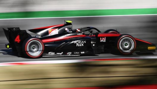 Callum Ilott in azione a Montmelo. Getty