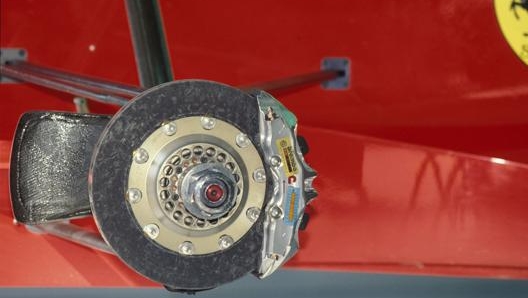 L’impianto Brembo su una Ferrari F-1 90 del 1990