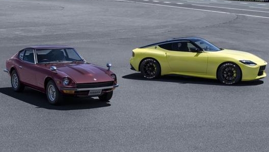 Generazioni a confronto: la prima 240Z del 1970 e la Z Proto del 2020