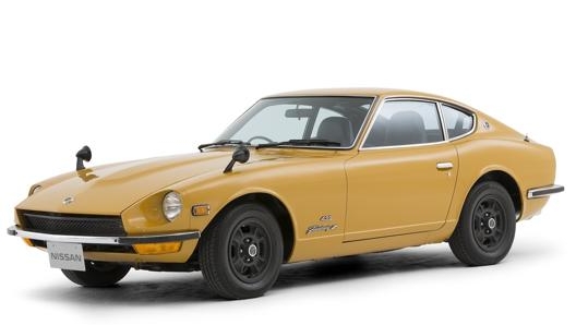 La prima Nissan 240ZX, prodotta dal 1970, nella versione più performante Z432