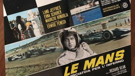 La locandina del solo film italiano sulla corsa francese