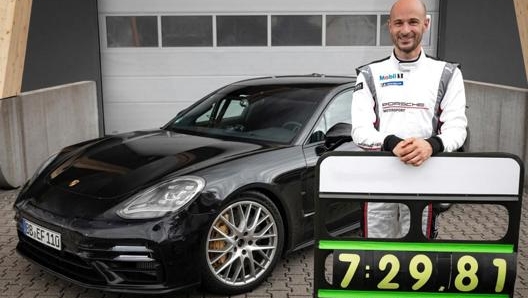 La Porsche Panamera Turbo con il record sul giro al Nurburgring