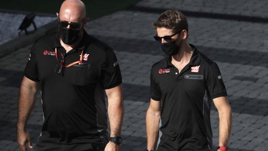 Grosjean in Russia. Lapresse