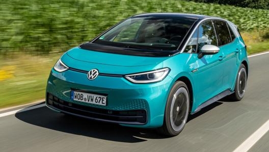 La Volkswagen ID.3 ha dei fari a Led molto particolari