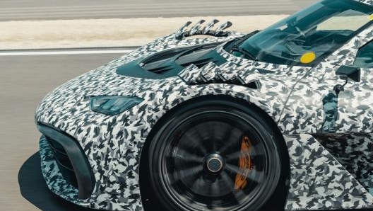 L’aerodinamica sofisticata della Mercedes-Amg Project One è essenziale per gestire oltre 1.000 cavalli di potenza