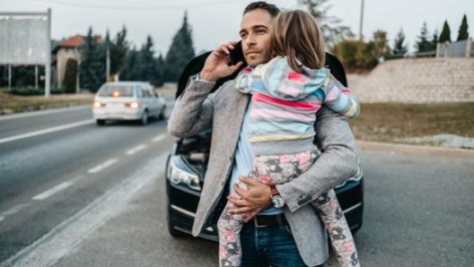 Durante un viaggio in macchina un bambino su tre è afflitto da cinetosi