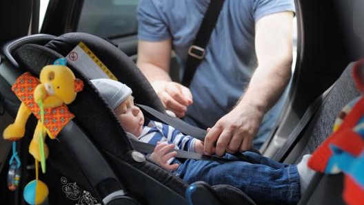 Sceglie un momento in cui i bambino dormono per la partenza è consigliato