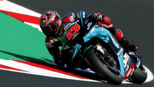 Fabio Quartararo è il più veloce nelle FP1. Ansa