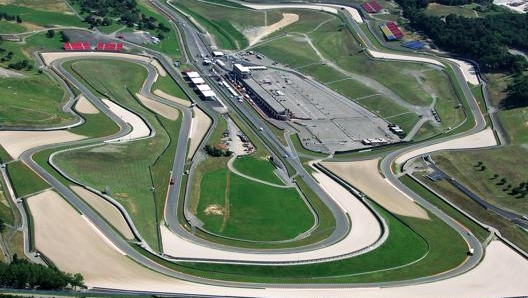 Il tracciato del Mugello