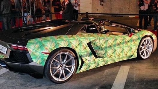 La Aventador Roadster di LeBron James, customizzata in modo originale...