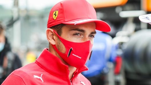 Charles Leclerc, secondo anno alla Ferrari. Getty