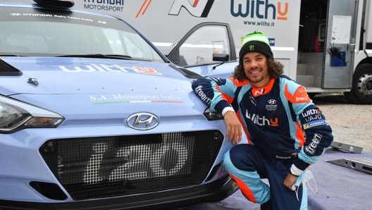 Morbidelli con la Hyundai i20: parteciperà al rally di Monza