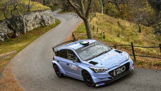 Morbidelli durante le prove con la Hyundai