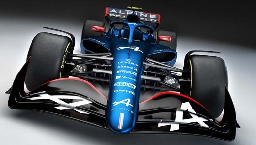 Un suggestivo rendering della livrea Renault 2021