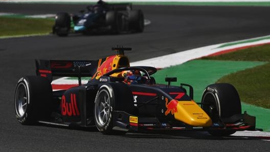 Yuki Tsunoda in Formula 2. Getty