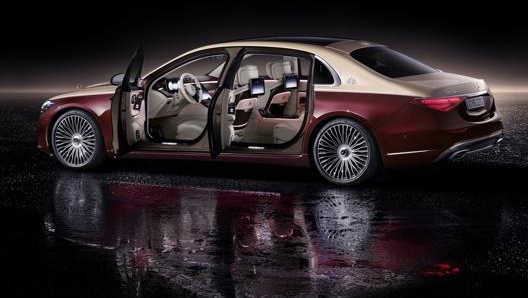 La Mercedes Classe S Maybach sarà più lunga di 18 centimetri della Classe S a passo lungo, per favorire l’accesso alla parte posteriore dell’abitacolo