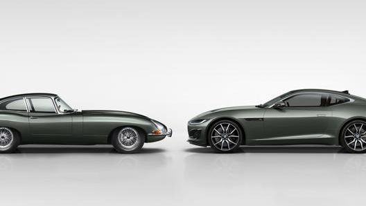 La mitica E-Type con la F-Type Heritage 60 Edition