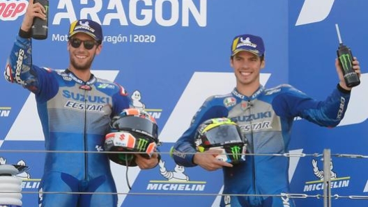 Alex Rins e Joan Mir. Afp