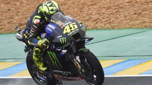 Ottavo tempo per Valentino Rossi. Afp